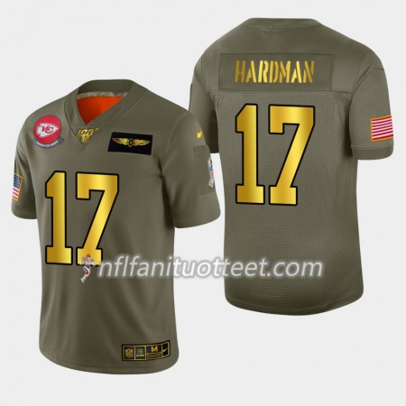 Miesten Kansas City Chiefs NFL Pelipaita Mecole Hardman 17 Nike 2019 Salute to Service
